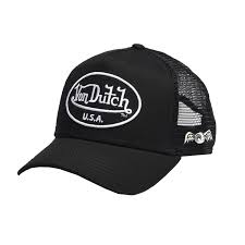 This classic snapback trucker hat by von dutch features iconic logo embroidered on the front, breathable mesh rear, and an adjustable. Von Dutch Men S Women S Usa Trucker Hat Von Dutch Usa Black Cap One Size Walmart Com Walmart Com