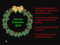10 trivia questions, rated average. Ppt Advent Calendar Quiz Powerpoint Presentation Free Download Id 3034313