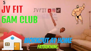 Fit club is a brand new concept in class led group training utilising the very latest in monitoring fit club have launched a new platform for live instructor led fitness classes with a genuine studio buzz. Jv Fit S 6am Club Live Wake Up Happy Workout Day 5 Youtube