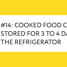 how long can you keep cooked foods in the refrigerator kitchn