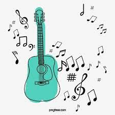 Cartoon Guitar Music Note Illustration Cartoon Clipart Guitar Clipart Music Clipart Png Transparent Clipart Image And Psd File For Free Download Guitar Clipart Music Clipart Cartoon Clip Art