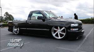 Team starts transforming 260,000 mile chevy work horse into sweet sport truck by servicing and upgrading worn out brakes, steering and charging (announcer)>> today we're starting a new project. Whipaddict Supercharged 99 Chevy Silverado Bagged On Intro 26x14 Billets All Red Interior Youtube