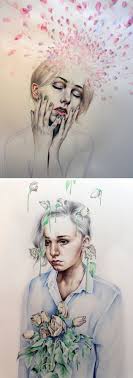 Art Student Gains Huge Social Media Following Launches Career At High School Gcse Art Sketchbook Art Expressive Art