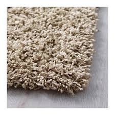 Hampen Beige Red Rug High Pile 133x195 Cm Ikea Bezhevyj Kover Kover Dlya Gostinoj Kover