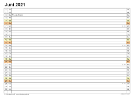 Alle kalender sind kostenlos, die jahre 2021, 2022, 2023, 2024 stehen zur verfügung. Kalender Juni 2021 Als Pdf Vorlagen