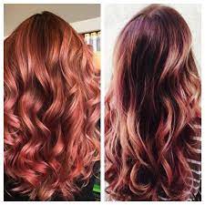 Rose Gold Copper Hair Hair Color Inspiration And Formulation Copper Rose Gold Stylenoted Re Hair Color Rose Gold Hair Inspiration Color Copper Hair Color