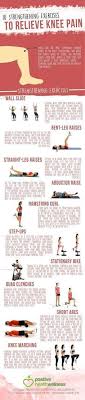10 Strengthening Exercises To Relieve Knee Pain Positive Health Wellness Infographic Arthritisinfographic Arthritisexerc Natural Cure For Arthritis Exercise