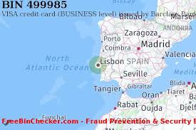 While fake credit card information and number seem like a scary situation, it's actually not something to worry about. 499985 Bin Visa Business Credit Card Issued By Barclays Bank Plc In Portugal