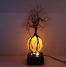 Wire Tree Lamp Art And Design News Tree Lamp Lamp Cool Lamps