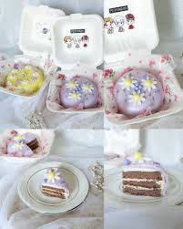 May be an image of cake and text · lunch box cake medan, profile picture . Fess On Twitter Fess Waktu Itu Aku Bikin Korean Lunch Box Cake Pas Ultah Ada Yang Mau Bikin Resepnya Aku Taruh Bawah Yaa