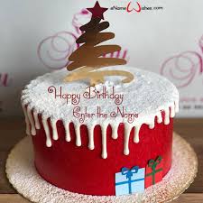 Eat cake today is offering you the best christmas cakes in town! Christmas Cake With Name Generator Enamewishes