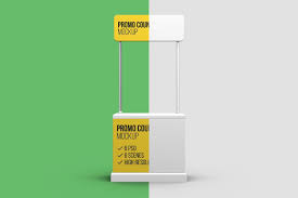 Promotion Counter Mockup Mockup Promotion Counter