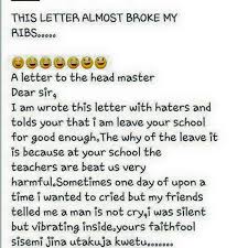 Hahaha Lettering Writing Headmistress