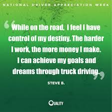 Being a truck driver isn't easy. Driver Appreciation Week H19 Capital