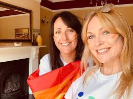 Emmerdale couple Michelle Hardwick and Kate Brooks share a look inside  their house