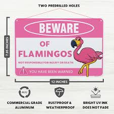 Maybe you would like to learn more about one of these? Buy Venicor Flamingo Sign 8 X 12 Inches Aluminum Pink Flamingo Gifts For Women Flamingo Decor Bathroom Wall Art Merch Outdoor Flamingos Yard Decorations Lawn Garden Flag