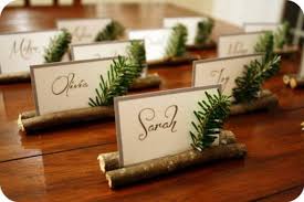Deco De Noel 20 Diy Marque Places Pour Une Table Vraiment Canon Deco Noel Noel Decoration Noel