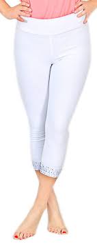 100% free shipping & returns at zappos. Trueslim White Capri Leggings With Stone Trueslim Jeans