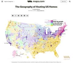 How Americans heat their homes : rMapPorn