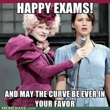 Happy Exams Hahahahaha So Glad I Only Have 1 Exam And It Is Open Book And Notes College Memes Humor Hunger Games