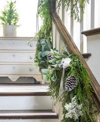 Find garlands at the lowest prices guaranteed. How To Put Garland On A Staircase Sanctuary Home Decor