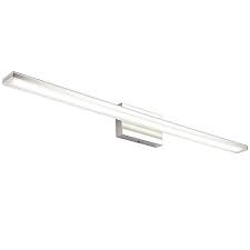 The model is dimmable and comes with malleable fixture. Ralbay 31 5 Inch 16w Modern Led Bathroom Vanity Light Fixtures Stainless Steel Rotable 180 Modern Bathroom Vanity Light 5500k Cool White Light Wall Lights Tools Home Improvement Botani Com Au