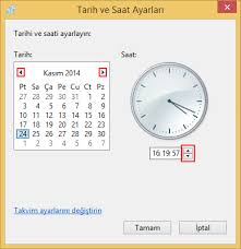 Zaman Ve Tarih Nasil Ayarlanir Genel Sorular Yardim
