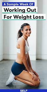 A 7 Day Weight Loss Workout Plan Self