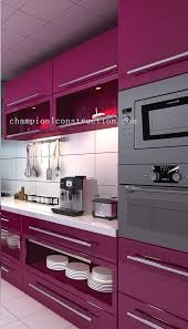 When choosing a color for kitchen design, go all out and embrace the shade. 75 Beautiful Modern Pink Kitchen Pictures Ideas July 2021 Houzz