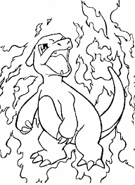 Pokemon Charmander Coloring Pages Coloring Home