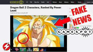 The adventures of a powerful warrior named goku and his allies who defend earth from threats. Gamespot Paying Facebook To Spread Fake News About Dragon Ball Z Youtube