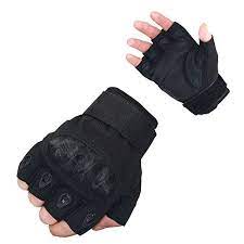 Nice Nachvorn Rubber Hard Knuckle Motorcycle Fingerless Gloves Outdoor Gloves Gloves Tactical Gloves