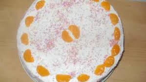 Quark Sahnetorte Mit Mandarinen Rezept Daskochrezept De Sahnetorte Kuchen Ohne Backen Ideen Furs Essen