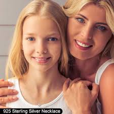 Amazon.com: Memorjew 925 Sterling Silver Initial Necklace for Women, Dainty  Hypoallergenic Sterling Silver Cubic Zirconia Initial Heart Necklace for ...