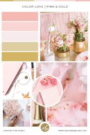 The gold accents along with the white bedding and pink sheets make this dorm room to die for! Pink Gold Color Palette And Inspirations Designerblogs Com
