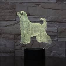 Hound Dog Night Light Led 3d Illusion 7 Color Changing Room Decorative Lamp Child Kid Baby Kit Desk Lamp Bedside Dog Gift Buy 3d Lamp 3d Illusion Led Table Lamp 3d Night Light