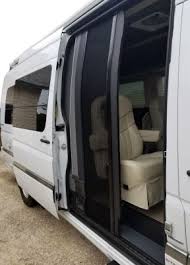 New thermal cladding on side screen door rail (camper van xl. Plisse Retractable Screens For Rvs Motorhomes Retractable Screens For Doors Windows