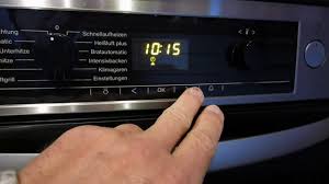 Miele Backofen Uhrzeit Andern In 10 Sekunden Tutorial Set Time Miele Oven Youtube