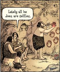 Bizarro On Prehistoric Selfies Art Jokes Bizarro Comic Cartoon Jokes