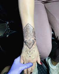 Most of the mandala tattoo designs incorporate floral or tribal designs. Victorian Mandala Lace Wrist Tattoos Novocom Top