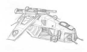 One of the best video games to come out of the star wars universe was the knights of the old republic, which is set 4,000 years before the events in a new hope, and was also the first rpg set inside the star wars world. Star Wars Republic Gunship Sketch By Tuftedplanelucy99 Deviantart Com On Deviantart Star Wars Drawings Star Wars Painting Star Wars Ships