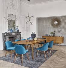 Um den tisch herum sollten mindestens 60 cm platz sein, um sich bequem zu bewegen. Ausziehbarer Esstisch 8 10 Personen Aus Eiche L180 B240 Portobello Maisons Du Monde