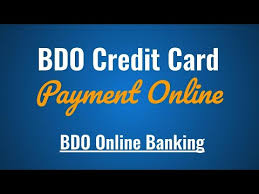 How to open a bdo account? How To Pay Bdo Credit Card Online Via Bdo Online Banking Youtube