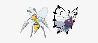 Mega Beedrill And Mega Butterfree Pokemon Butterfree Mega
