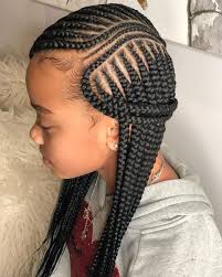 See more ideas about kids braided hairstyles, braided hairstyles, kids hairstyles. Europe Type Fashionable Kids Braid Styles Artificial Hair Integrations Box Braids Hairstyles Kids Black Hair Box Braids Box Braids Hairstyle