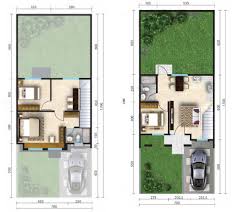 Memiliki tiga tempat tidur bukan berarti anda harus mengorbankan kenyamanan bersantai di 1. Lingkar Warna 3 Denah Rumah Minimalis Ukuran 7x17 Meter 3 Kamar Tidur 2 Lantai Tampak Depan