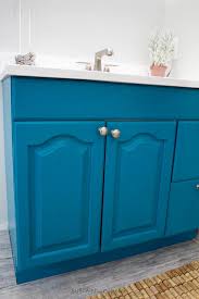 Simple as it sounds, painting bathroom tile has some key project considerations. Painting A Bathroom Vanity The Easy Way One Room Challenge Spring 2017 Edition Week 5 Sustain My Craft Habit