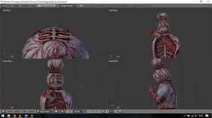 An Indie Game Developer From Bandung Indonesia Tutorial Texturing 3d Model In Blender Pocong Ver 02 With Texture For Monster Character In My Pc Game Tutor