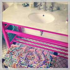 Look Linger Love Gimmie My Bench Back Hot Pink Bathrooms Bathroom Colors Pink Bathroom