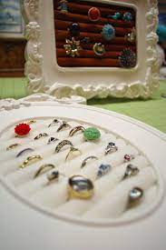 11 Clever Diy Jewelry Displays Diy Jewelry Display Ring Holder Diy Jewellery Display